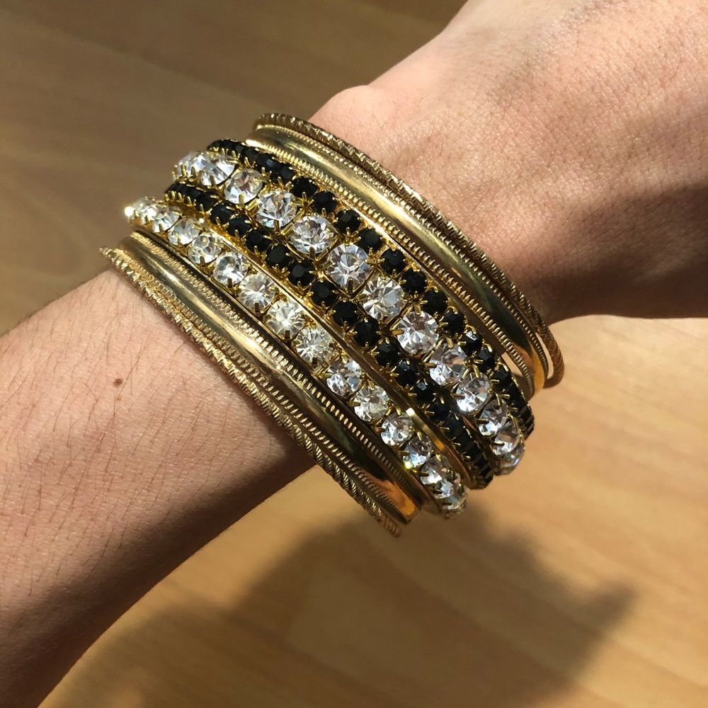 Gold bangles